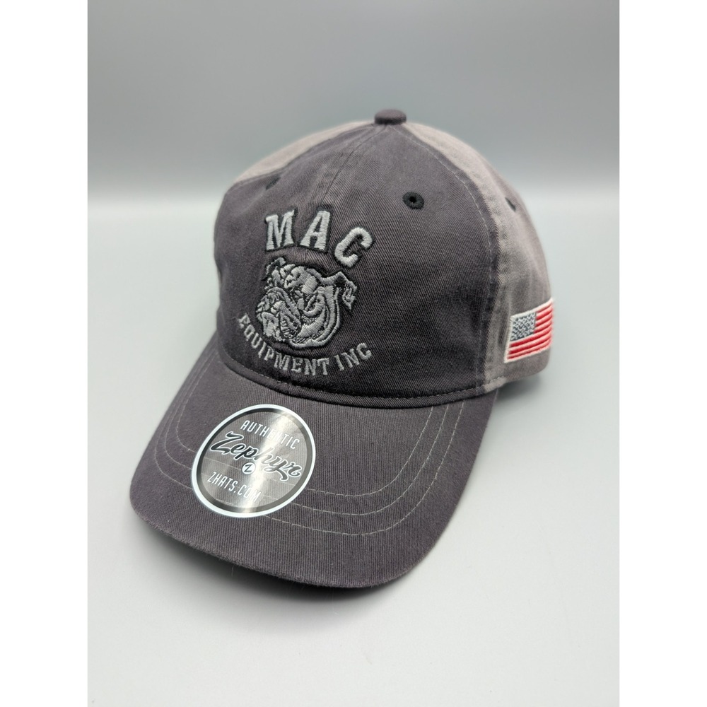 Zephyr MAC Equipment Inc. "in God We Trust" Embroidered Strapback Hat Cap New